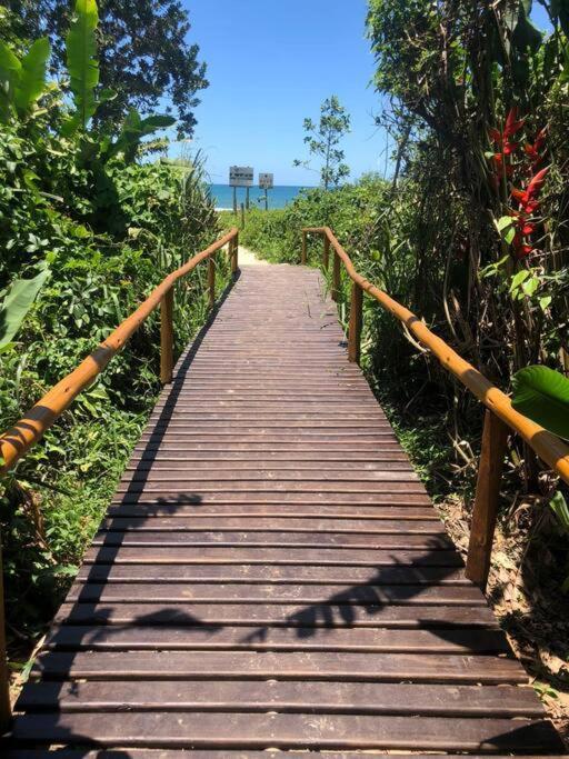 Villa Itamambuca A Beira Mar Com Piscina Ubatuba Exterior foto